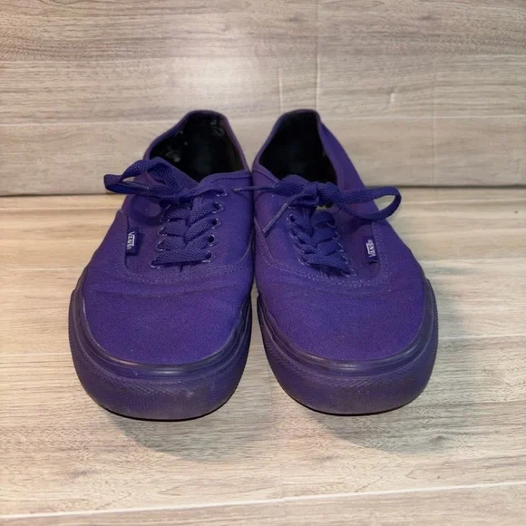 Purple Canvas Men's Shoes - Picture 2 of 9